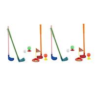 Toyvian 2juegos Golf Infantil Para Niño Niña Juguete Para Aire y Actividades Casa Fomenta La Interacción Familiar Desarrollo Físico Accesorios Incluidos Color Aleatorio