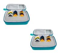 Toyvian 2juegos Púas De Guitarra Profesionales Con Caja De Almacenamiento Accesorios De Guitarra Para Principiantes y Músicos Aleatorios