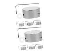 Toyvian 2juegos Tapa De Pedal De Efectos Para Guitarra Protección De Metal Para Pisapapeles De Herramientas Fácil Instalación y Extensión De Vida Útil