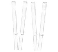 Toyvian 2pares Clip Musical Transparente Clip Acrílico Para Partituras Sujetapáginas Para Para Organizar Partituras Piano o Violín