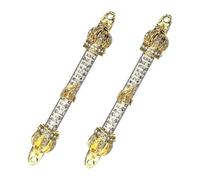 Toyvian 2piezas Adorno para Poste de Puerta Biblia Mezuzá de Metal para Puerta Judía Decoración Religiosa para Inauguración de Casa