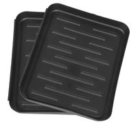 Toyvian 2piezas Bandeja para Zapatos de Plástico Bandeja de Almacenamiento Multiusos para Zapatos de Pasillo para Botas de Entrada Práctica para Guardar Artículos Diversos