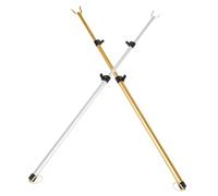 Toyvian 2piezas Barra Telescópica para Secar Ropa De Mango De Aluminio para Tendederos Balcón o Armarios