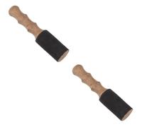 Toyvian 2piezas Bastón De Canto De Madera Para Tazón De Canto Mallet De Compacto y Ligero Para Yoga y Prácticas De Atención Plena
