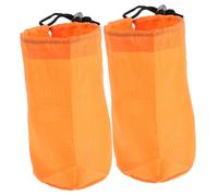 Toyvian 2piezas Bolsa De Almacenamiento para Raincoats con Cierre Organizadores Reutilizables para Actividades Al Aire Ligera y Práctica para Emergencias