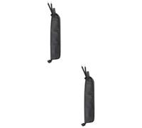 Toyvian 2piezas Bolsa De Tambor Portable Soporte Para Palos De Tambor Funda Resistente y Amplia Para Accesorios De Percusión Diseño Ganchos y Asa Para Músicos Escenario o Ensayo