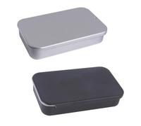 Toyvian 2Piezas Caja para Inoxidable Estuche Pequeño con Deslizante para Adiestramiento y Transporte de Pájaros y Duradero