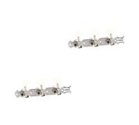 Toyvian 2piezas Clavija De Afinación Para Guitarra Clásica De Metal y Resina Mango De Resina Compatible Guitarras Izquierdas Para Mejorar El Sonido Cuerdas
