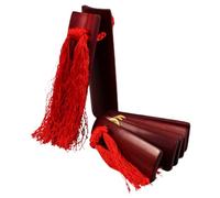 Toyvian 2piezas Conjunto Infantil Allegro Castañuelas Chinas De Bambú Para Espectáculos Instrumento Musical De Percusión Kuaiban Chino Para Teatro y Principiantes