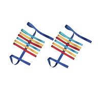 Toyvian 2piezas Cuerda De Seguridad Para Niño Niña Correa Antipérdida Para Paseos Grupo Para Guarderías y Actividades Al Aire Diseño Ergonómico y Cómodo Para Niño Niña y Adultos