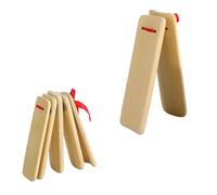 Toyvian 2piezas De Mano Duraderas Kuaiban Instrumentos De Percusión Bambú Allegro