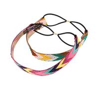 Toyvian 2piezas Diadema Retro Botones Para Banda De Cabello Deporte Para Mujer Accesorios Elegantes y Funcionales Para Correr y Entrenamiento