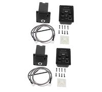 Toyvian 2piezas Ecualizador De Preamplificador De Guitarra Acústica De Bandas Con Sintonizador Lcd Control De Volumen Graves Medios y Agudos Incluye Accesorios Para Instalación De Pickup