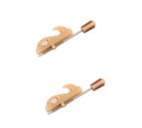 Toyvian 2piezas Erhu Bow Profesional De Repuesto Cabeza De Tornillo Accesorio De Instrumento Musical Chino Para Reemplazo De Arco De Erhu Fácil Instalación y Durabilidad