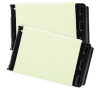 Toyvian 2piezas Limpiacuerdas De Guitarra Paños De Limpieza Diapasón Kit De Mantenimiento Para Cuerdas y Diapasón Herramienta Portátil Para Músicos