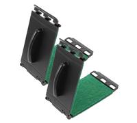 Toyvian 2piezas Limpiacuerdas Para Guitarra Accesorio De Para Violines y Ukuleles Kit De Limpieza De Diapasón y Cuerdas Color Negro Material Duradero