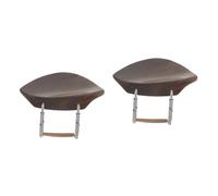 Toyvian 2piezas Mentonera Profesional De Violín Ébano Soporte Cómodo Para Mentón Instalación Sencilla y Estilo Elegante Para Instrumentos Musicales