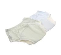 Toyvian 2piezas Pantalones De Entrenamiento Para Bebés De Braguitas De Algodón Absorbentes y Lavables Para Entrenamiento De Orinal Casa