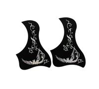 Toyvian 2piezas Pegatinas Decorativas Guitarra Pegatina Protectora Accesorios Guitarra