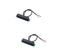 Toyvian 2piezas Pickup Humbucker De Doble Carril Para Guitarra Eléctrica Reemplazo De Pastilla De Cuello Color Verde Fácil Instalación Ruido