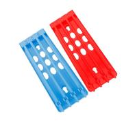 Toyvian 2piezas Porta Anillas Resistente Soporte para Almacenamiento De Anillas De Pájaros Fácil Instalación y Organización para Complementos De Aves