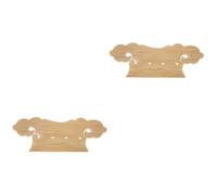 Toyvian 2piezas Puente De Bambú Para Pipa De Reemplazo Accesorio De Para Mejorar La Calidad Del Sonido Tensión Cuerdas