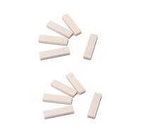 Toyvian 2piezas Saddle De Hueso De Búfalo Para Guitarras Clásicas Material Para Puentes y Cejuela Unidades Compatible Guitarras Acústicas Eléctricas Mandolinas Banjo y Ukulele