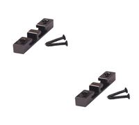 Toyvian 2piezas Soporte De Cuerda De Aleación De Zinc Para Guitarra Cuerdas Guía De Práctica y Duradera Color Negro