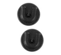 Toyvian 2piezas Soporte Para Micrófono De Radio Montaje De Micrófono Para Motocicleta Clip De Ligero y Portátil Compatible La Mayoría De Instalación Fácil y Rápida