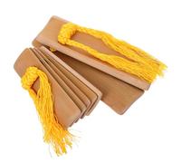 Toyvian 2piezas Tabla de Bambú Allegro Instrumento Musical Festivo Tradiciones Musicales Folclóricas Hecho Mano para Músico Adulto para Narración Cultural Festival Portátil Sonido