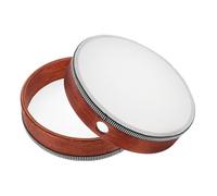 Toyvian 2piezas Tambor De Mano De Madera Para Instrumento De Percusión Para Educación Musical y Diseño De Acabado Suave Para Programas Educativos y Entretenimiento Casa