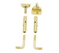 Toyvian 2piezas Tornillo de Mentonera Barbilla de Violín Herramientas de Ayuda para Violín Ayudas para Instrumentos DIY