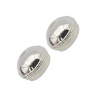 Toyvian 2piezas Tornillos De Cabeza Para Flauta De Cobre Plateado Accesorios Musicales Para Reparación De Flautas