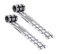 Toyvian 2rollos Pegatinas De Carretera para Niño Niña De Cinta Adhesiva De Tráfico para Crear Vías De Tren y Carreteras Fáciles De Peelar y Cortar Sin Residuos Adhesivos Juguete