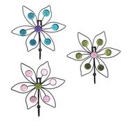 Toyvian 3 Ganchos de Pared de Hierro Forjado Rústicos Estilo Pastoral para Jardín Percha Ganchos Dobles Decoración de Patio Abrigos y Sombreros Set de 3 Piezas Color Color Aleatorio