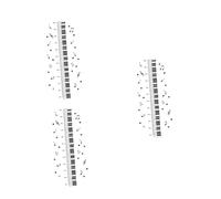 Toyvian 3 Hojas Pegatina De Altura Chicas Pegatinas De Pared Tabla De Altura Decoración De La Pared Regla De Crecimiento De Altura Del Bebé Niño Apliques Retirable De Polivinilo