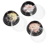 Toyvian 3 Juegos de Dijes de Engranajes Steampunk de Aleación Piezas para Colgantes DIY Ruedas Dentadas Metálicas para Manualidades y Decoración Creativa