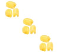Toyvian 3 Juegos De Reposapulgares Y Fundas Laterales Para Teclas De Saxofón Almohadillas De Silicona Para Elevadores De Saxofón (3 Unidades)