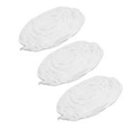 Toyvian 3 Paquetes Bobinas de Algodón de Color Claro para Permanente de Cabello Alta Absorbencia y Diseño Portátil, Ideales para Peluquería y Permanente en Casa