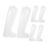 Toyvian 3 pares Soportes Inflables para Botas Altas de PVC Resistente Moldeadores Prácticos y Duraderos para Uso Casa y Mantenimiento de Forma