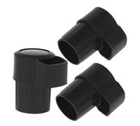 Toyvian 3 Pcs Tapón de Extremo de Saxofón Alto ABS para Protección contra Polvo y Suciedad, Accesorios para Saxofón, Adecuado para Músicos Profesionales E Iniciados
