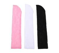 Toyvian 3 Piezas Bolsa de Encaje Hecha a Mano para Abanicos de Mano, Solución de Almacenamiento Elegante y Decorativa para Eventos de Baile y Bodas
