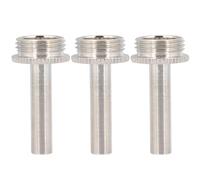 Toyvian 3 Piezas de Repuesto para Trompeta Vástago del Pistón Metálico Resistente al Desgaste, Varilla para Dedos de Trompeta Compacta y Antioxidante, Accesorio para Instrumento de Viento