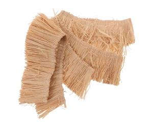 Toyvian 3 Piezas Material para Techo de Paja Sintética 5 X 20 Cm para Maqueta Arquitectónica, Decoración DIY de Casas de Muñecas y Paisajes en Miniatura, Techo de Paja Mexicano