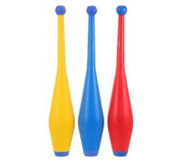 Toyvian 3 Piezas Palos Chinos Profesionales para Espectáculos Material Resistente y Diseño Ergonómico, Ideales para Juegos y Entrenamientos de Destrezas