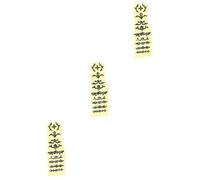 Toyvian 3 Piezas pegatinas de calcomanías de diapasón Pegatina diapasón guitarra Decoración diapasón guitarra Calcomanías con incrustaciones en el diapasón mapa de trastes del diapasón
