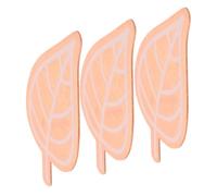 Toyvian 3 Piezas Plato de Purificación de Metal Puro 99.99% en Forma de Hoja para Cuencos Cerámicos y Fuentes de Jardín, Liberación Continua de Partículas para Uso Exterior Anual