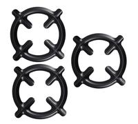 Toyvian 3 piezas Soporte para Estufa de Gas de Rejilla de Hierro para Fogones Placas para Cocina Compatibles con Cafeteras y Ollas