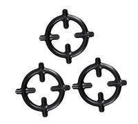 Toyvian 3 piezas Soportes para Hornillo de Gas de Hierro Resistentes al Calor de Anillos Reductores Redondos para Estufas y Fogones Accesorios Prácticos para Cocina Doméstica