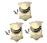 Toyvian 3 Uds 8 Cuerdas Tablero Piezas De Guitarra Triángulo 8 Cuerdas Piezas Accesorios Para Instrumentos Musicales Accesorios De Guitarra Accesorio De Guitarra De Aleación Mandolina